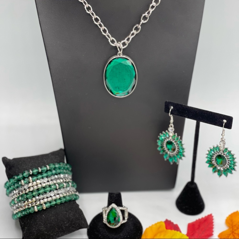 I like to call this set GREEN WITH ENVY.